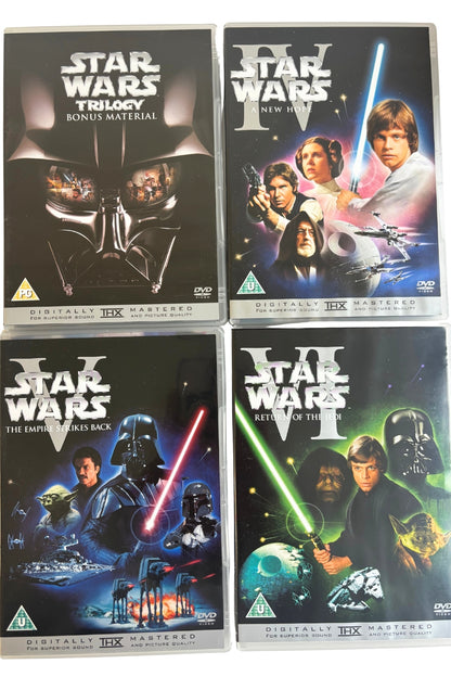 Star Wars trilogy DVD set