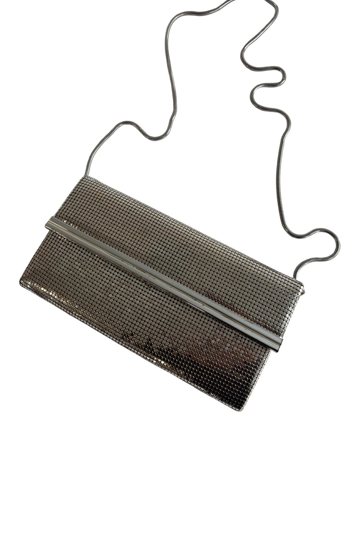 Oroton Silver Evening Purse