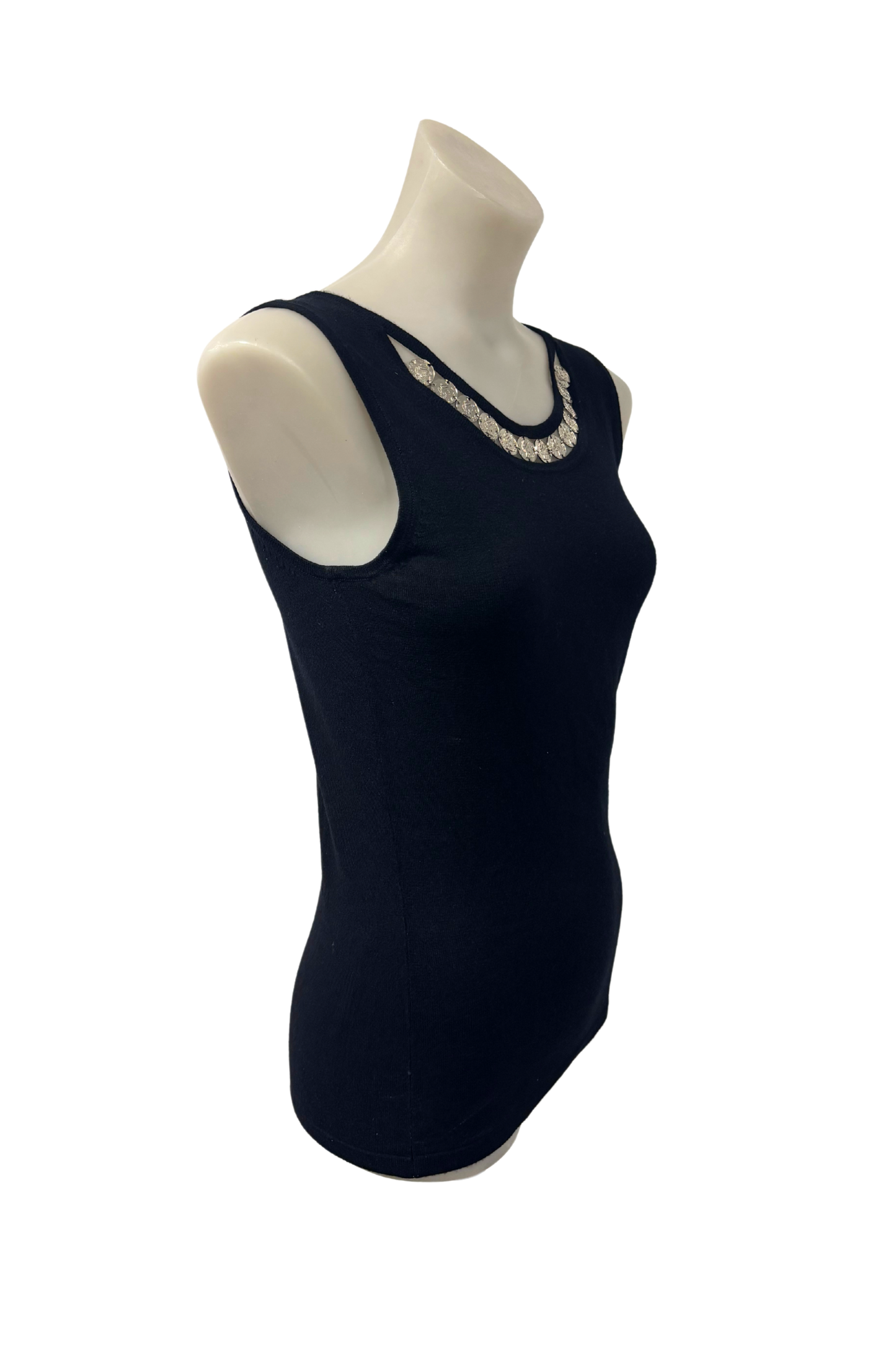 Laura Ashley Coin detailed Vest Top, M