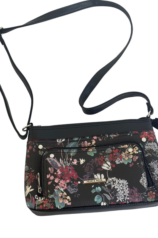 Pronta Moda floral handbag