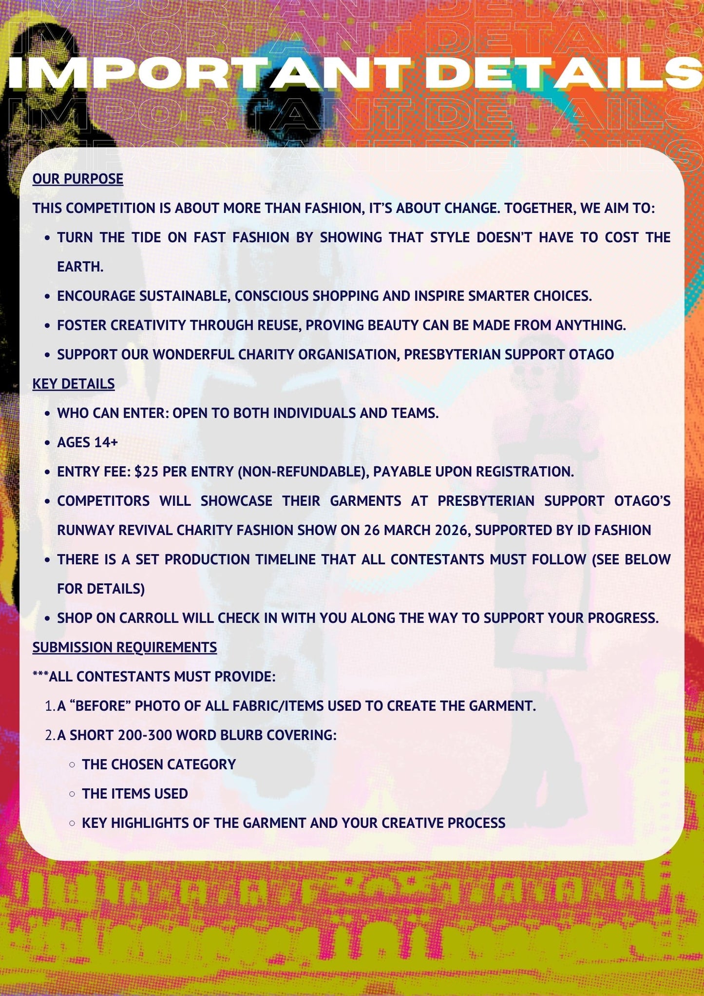 Runway Revival Competition - Anything But Clothes