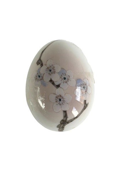 Copenhagen Porcelain Floral porcelain egg Limited Edition