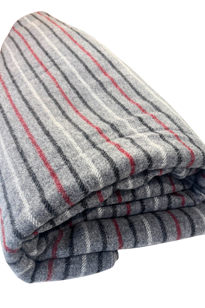 Striped wool fabric, 5m