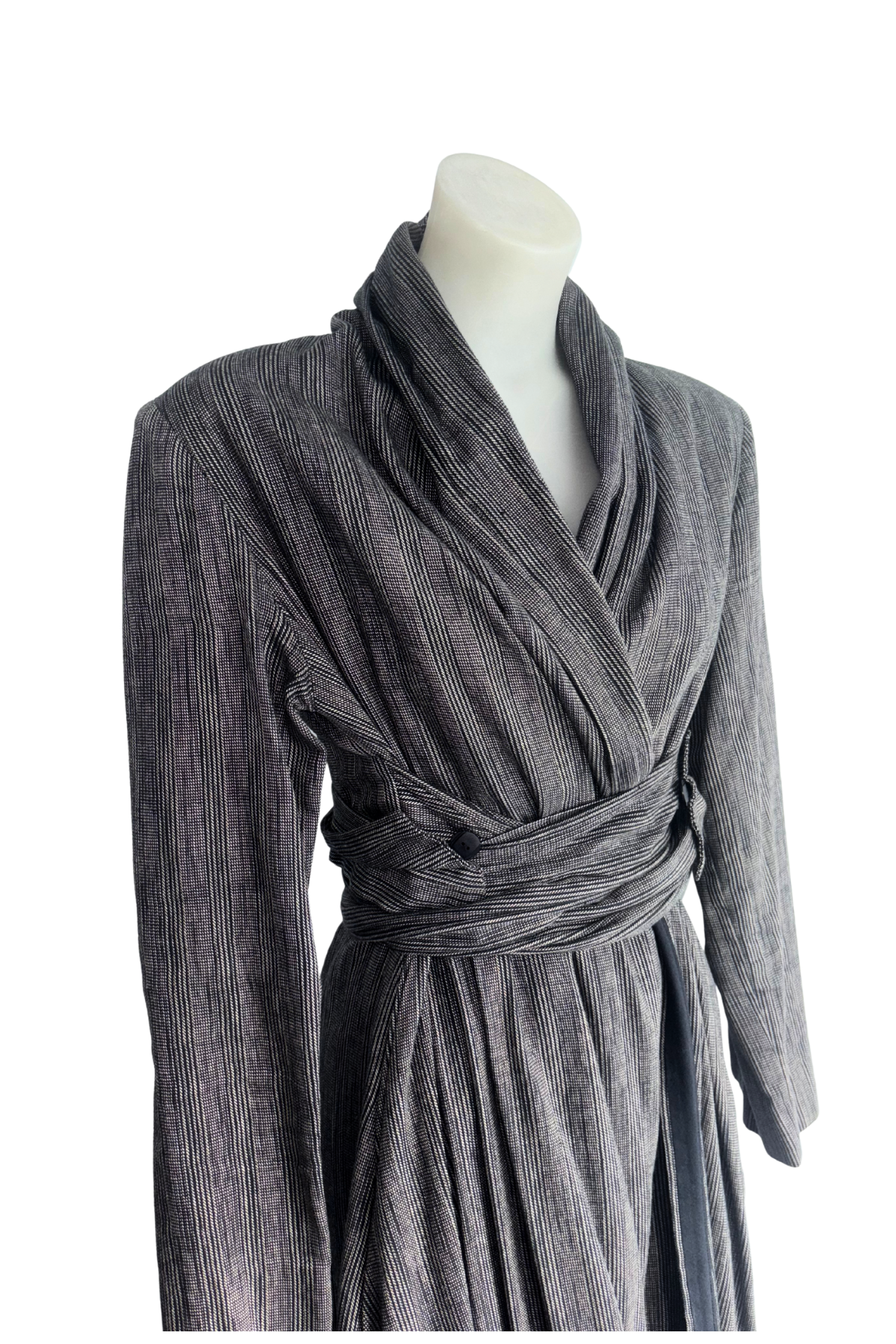 Zambesi NZ made cotton wrap coat, 12