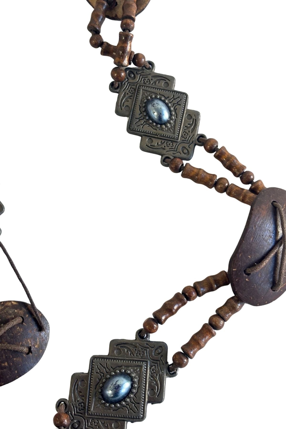 Funky Island Vibes tie up belt, OSFM