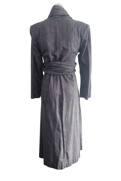 Zambesi NZ made cotton wrap coat, 12