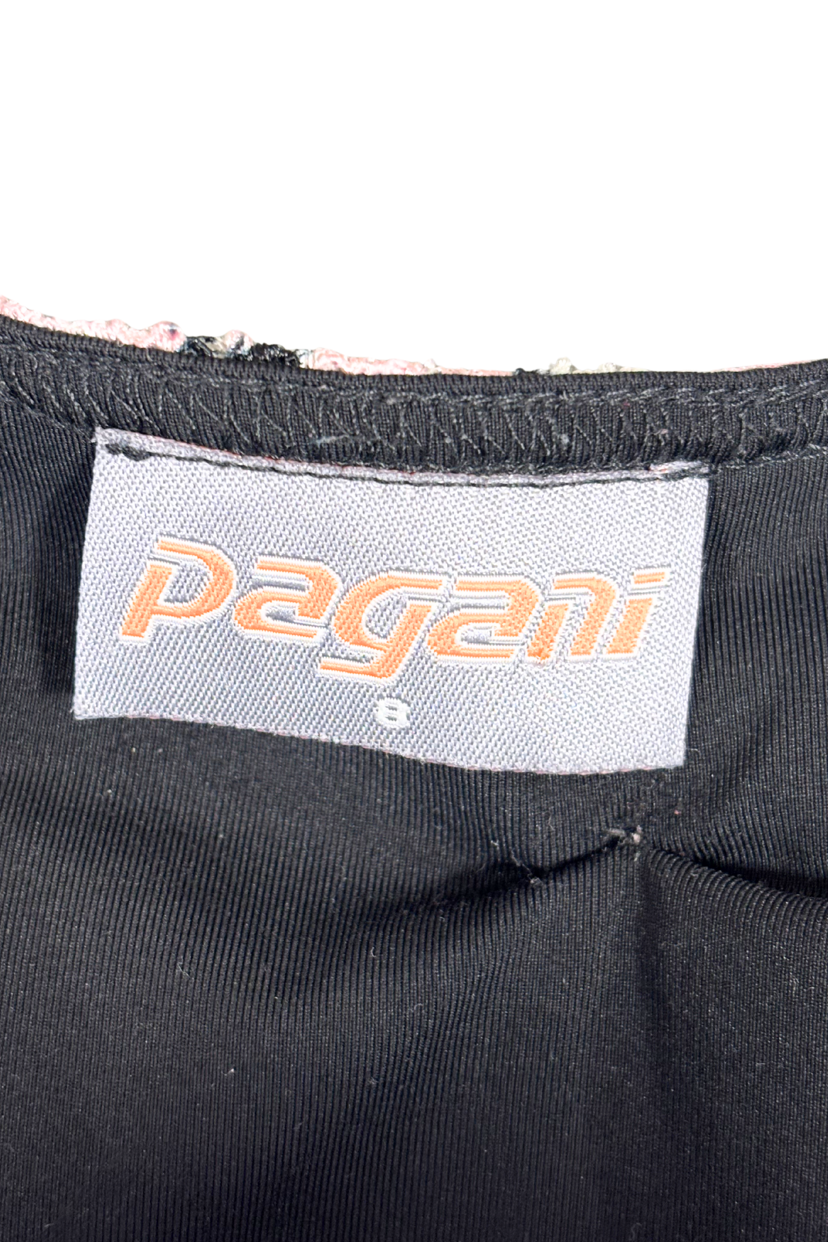 Vintage NZ made Pagani lace floral top, 8