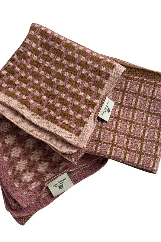 Bianca Lorenne Basento Rose Gold Washcloths - Set of Three