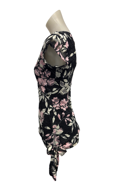 Vintage NZ made Pagani lace floral top, 8