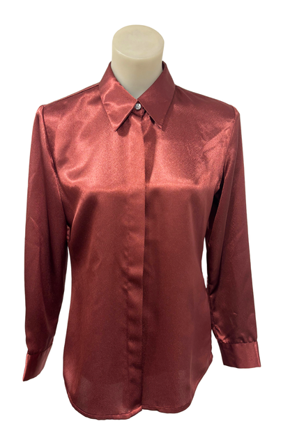 Jemma Poly Satin blouse, S
