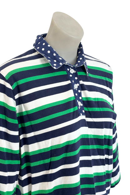 Crocket Collection NZ Designer funky collared Shirt, XS