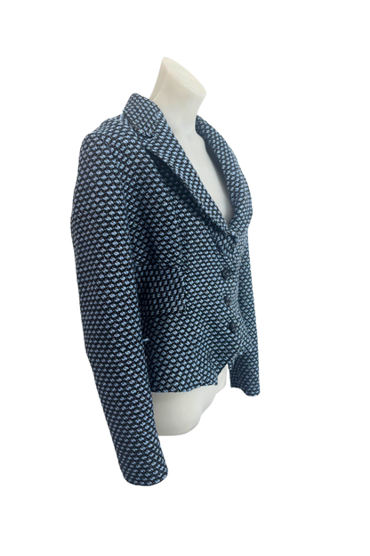 Sparkly Cropped Blazer, S