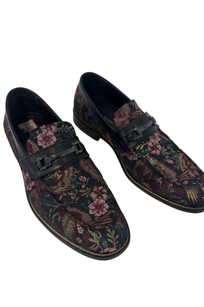 Giancarlo Moretti husky blackbird men's loafers, 44