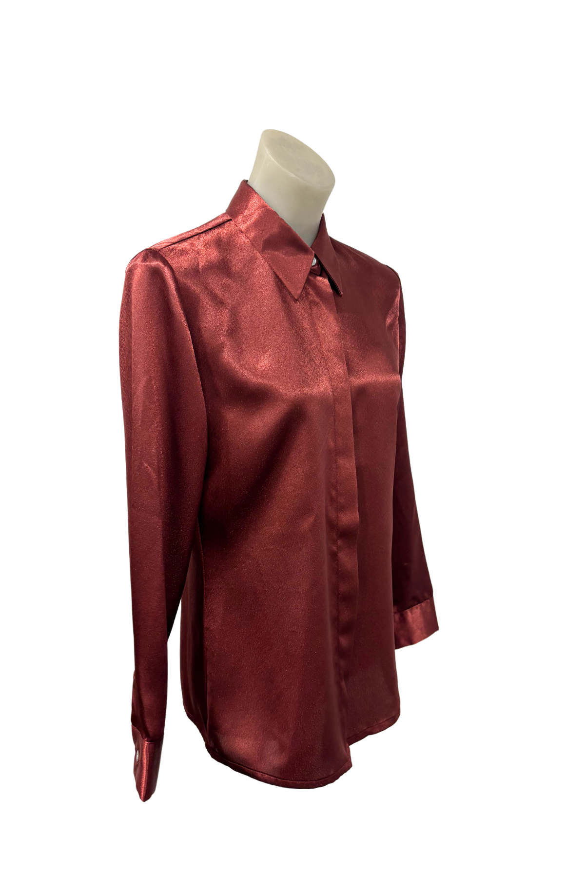 Jemma Poly Satin blouse, S