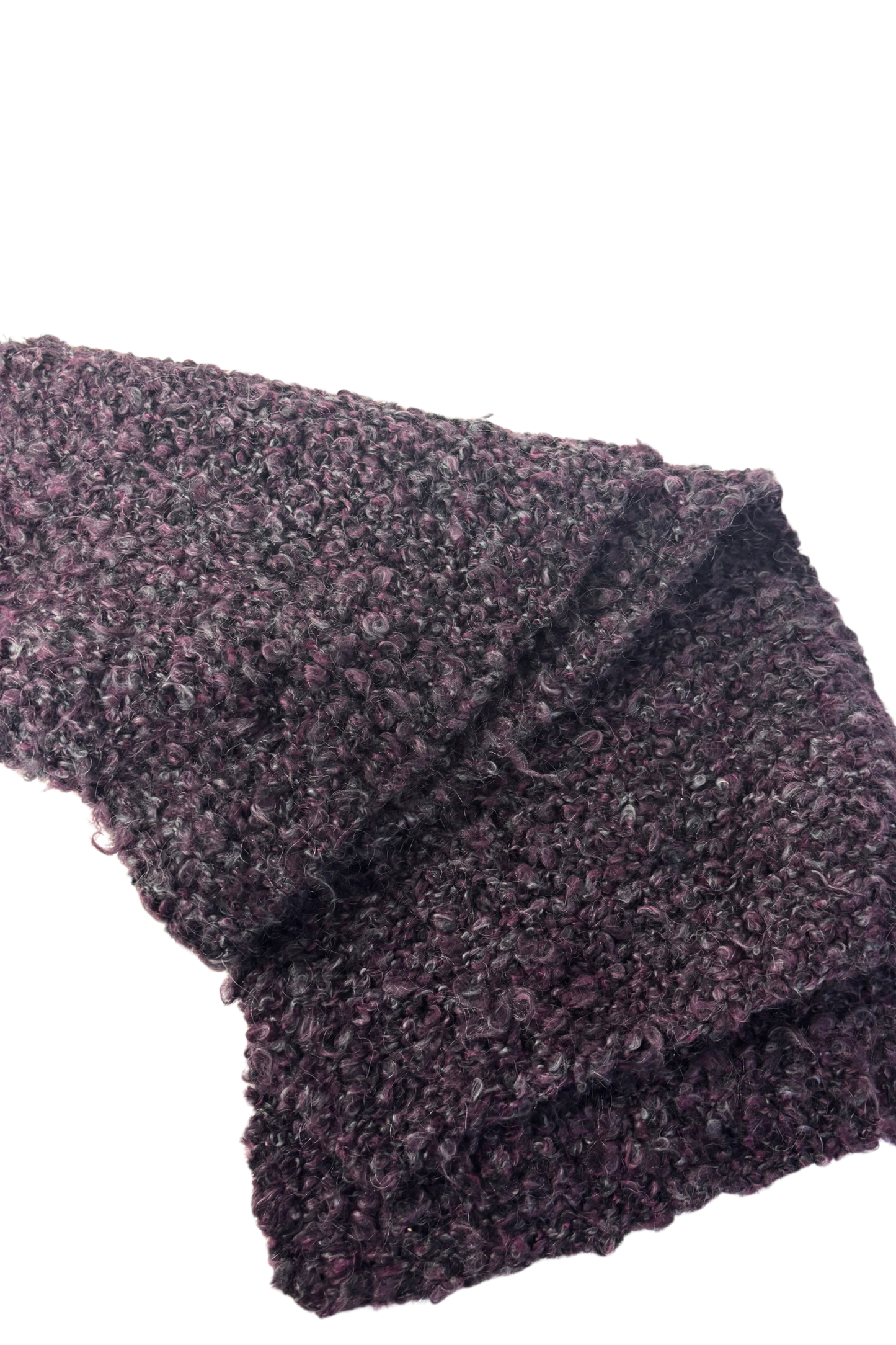 Handknit Mohair blend Scarf