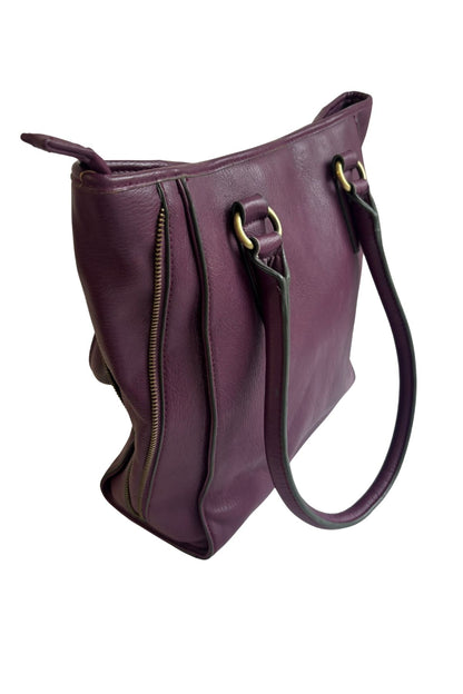 Milleni purple plum handbag