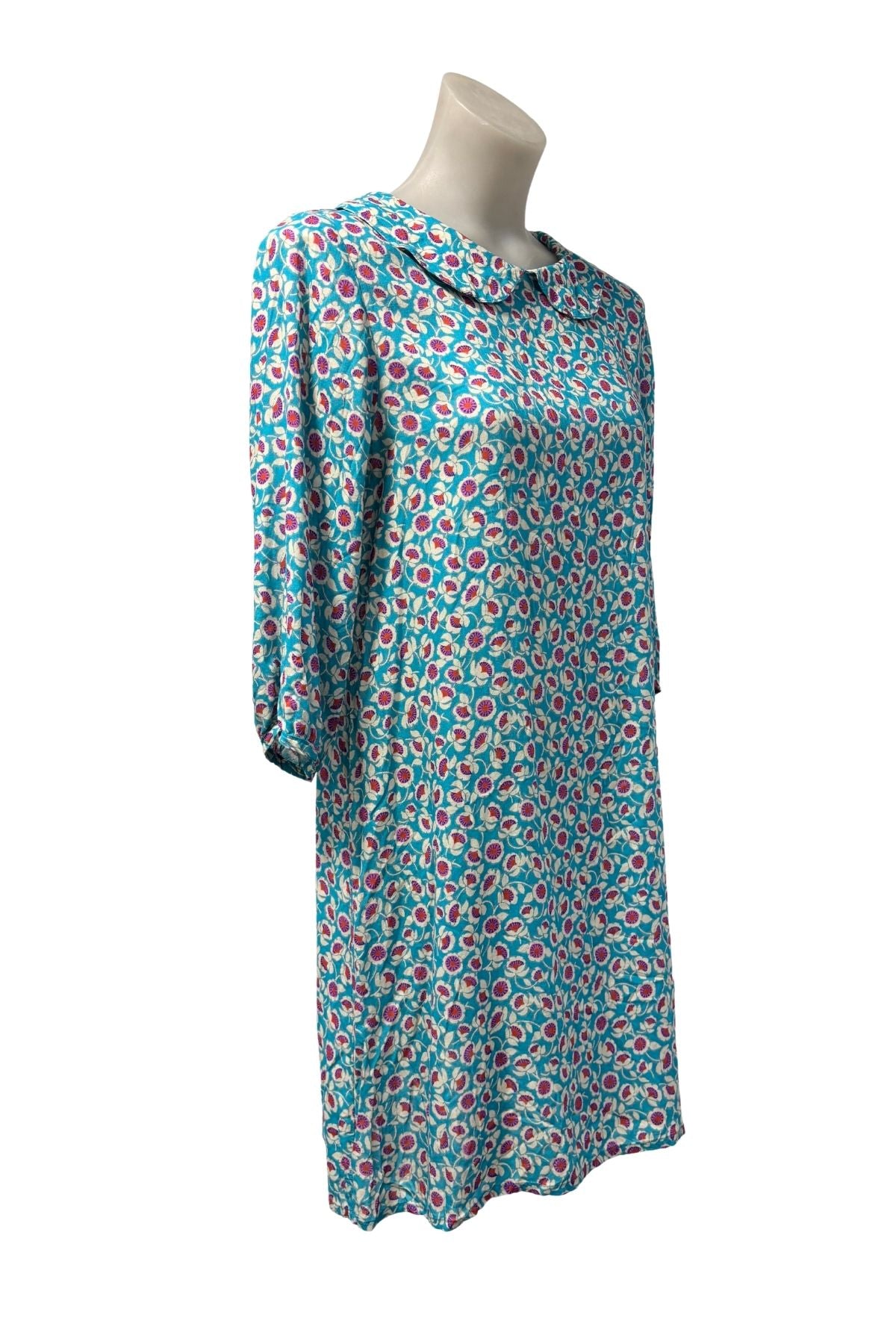 Rebecca Herring Art Style NZ made vintage collared dress, 8