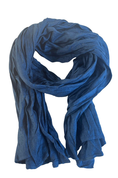 Navy blue scarf