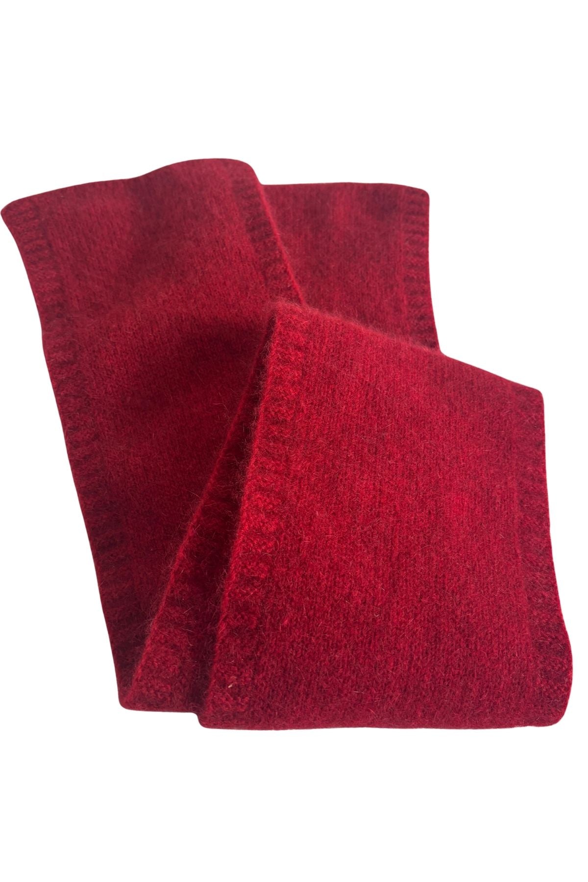 Gorgeous red possum merino scarf