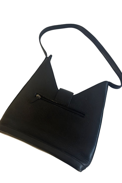 Genuine Italian Leather black handbag