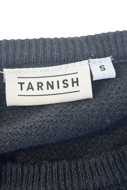 Tarnish shades of blue jumper, S