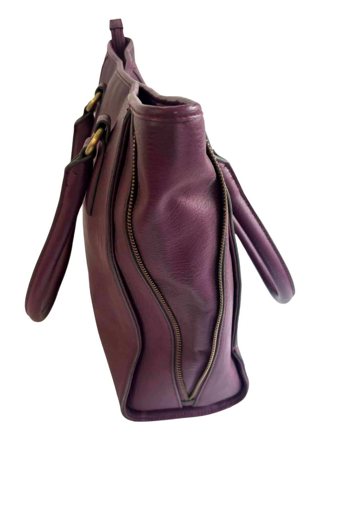 Milleni purple plum handbag