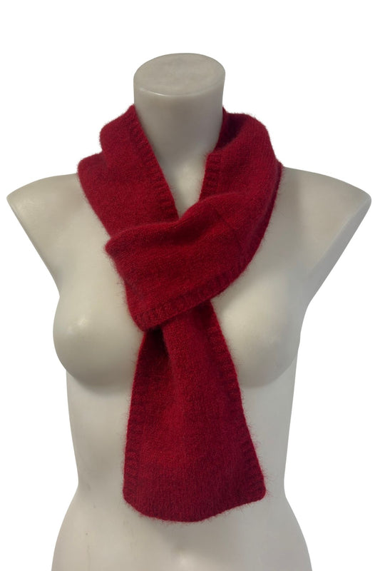 Gorgeous red possum merino scarf