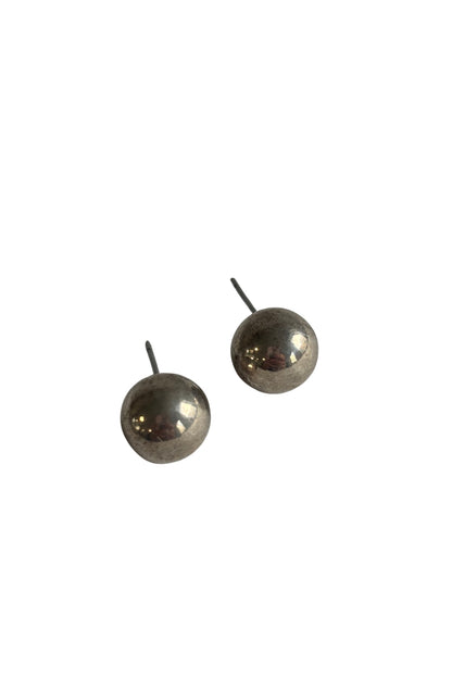 925 Silver spheres earrings