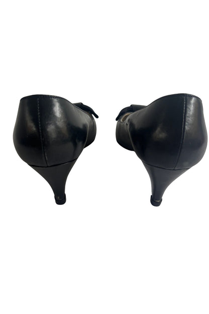 Bruno Magli Italian made leather kitten heels, 37