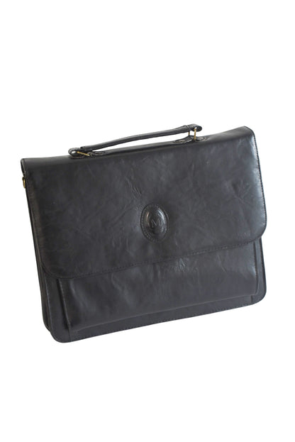 Attache black briefcase