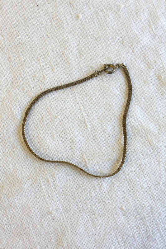 Dainty snake chain bracelet