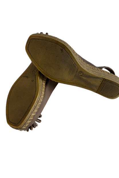 Cassini Y2K wedge kitten heels, 36