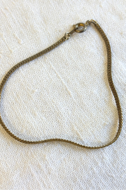 Dainty snake chain bracelet