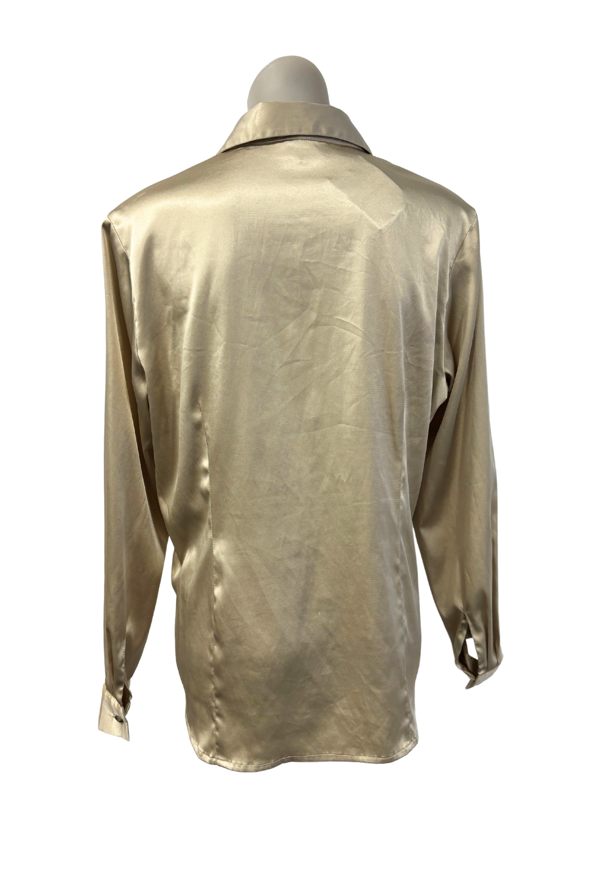 Blase vintage NZ made satin blouse, 14