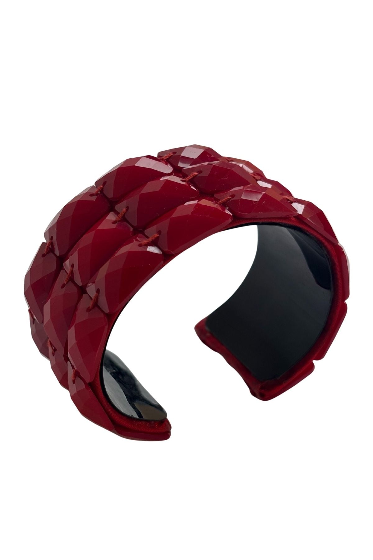 Red diamante arm band