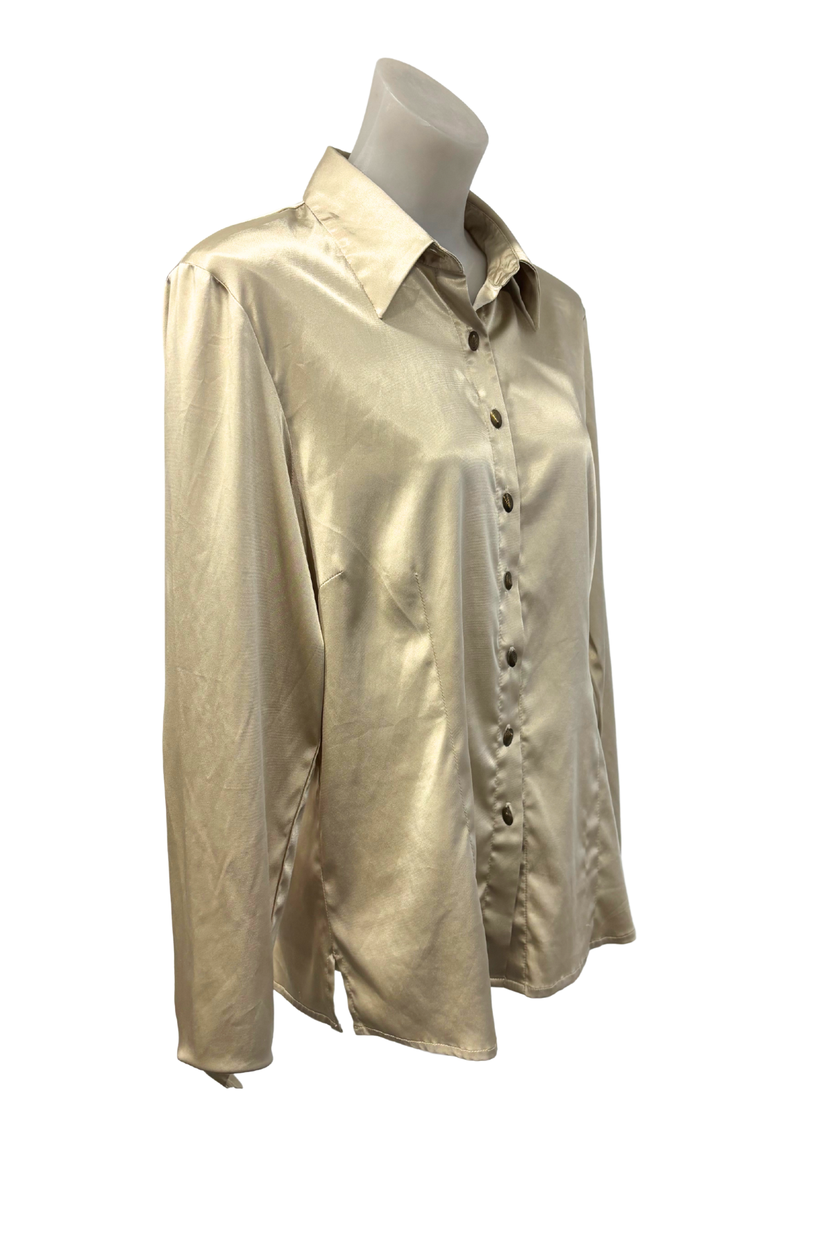 Blase vintage NZ made satin blouse, 14