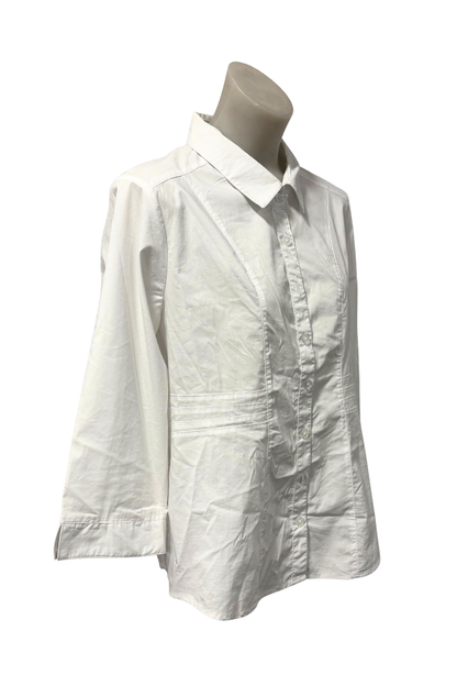 Analytic white blouse, 18