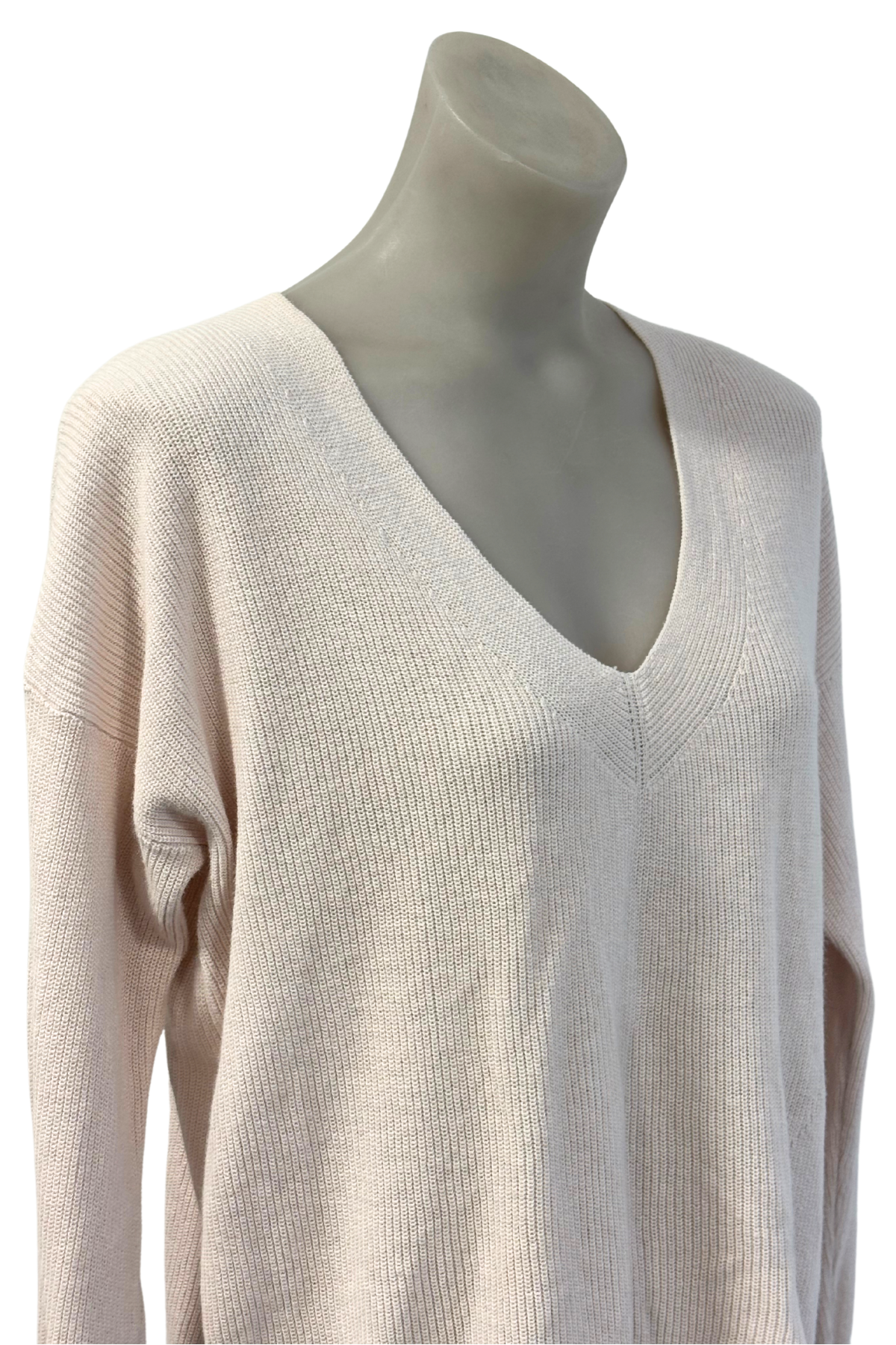 Ricochet V-neck asymmetrical sweater, XS