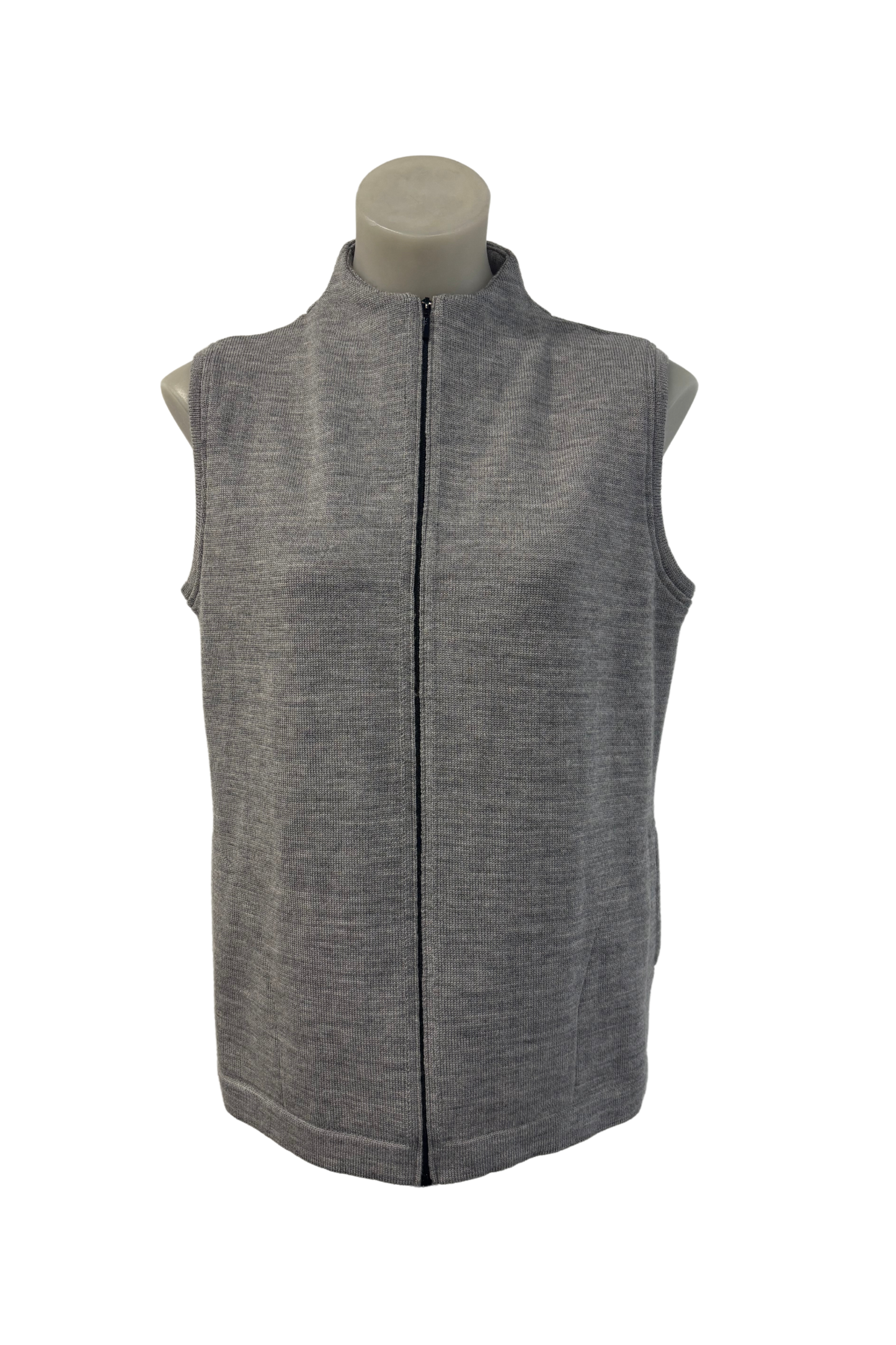 Crockett NZ made 100% wool vest, S