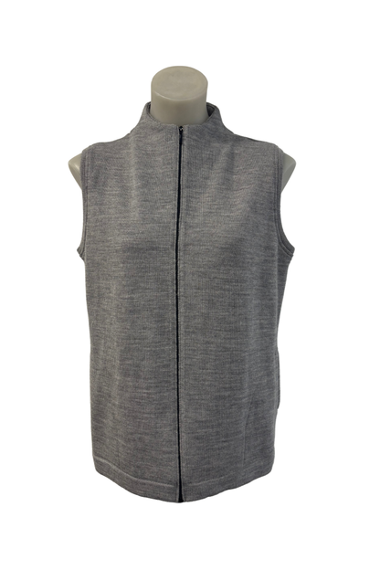 Crockett NZ made 100% wool vest, S