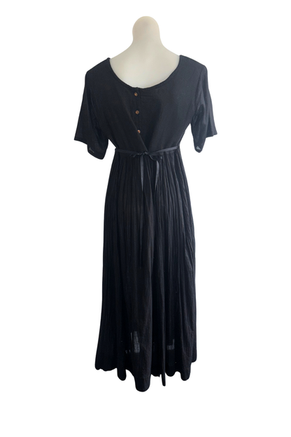 Equator linen blend maxi dress, M/L