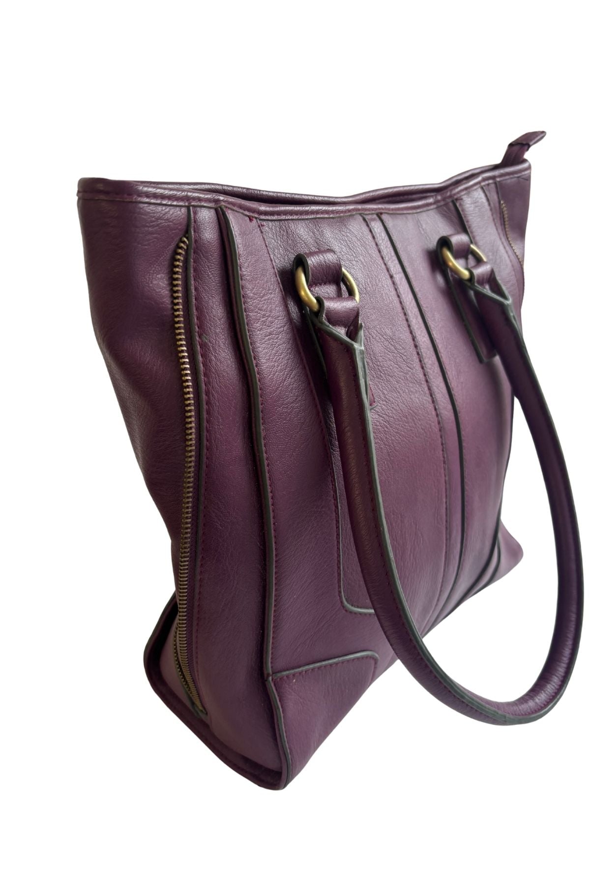 Milleni purple plum handbag