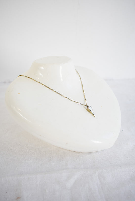 Funky spike necklace