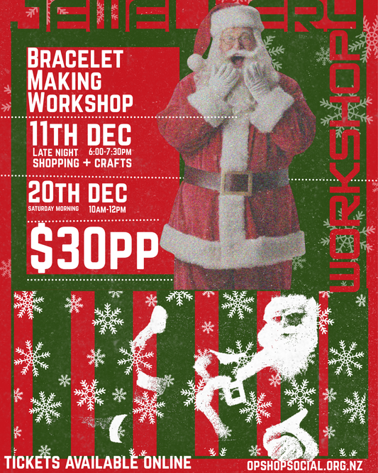 🎄Jewellery Making Workshop 🎄 Late Night Christmas Edition