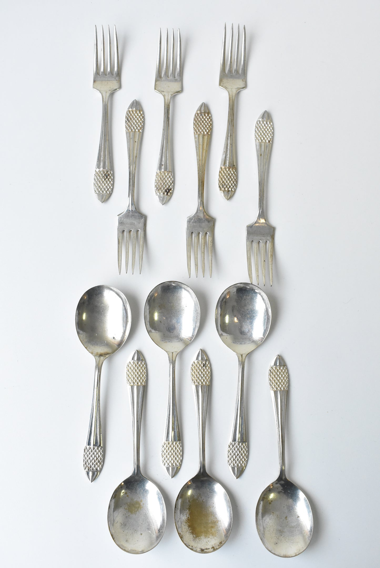 EPNS Dessert cutlery set