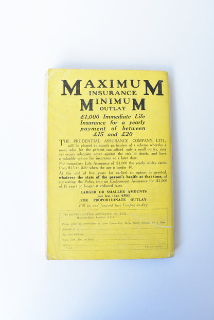 Vintage 'Yellow Ninepennies' The Squeaker, by Edgar Wallace